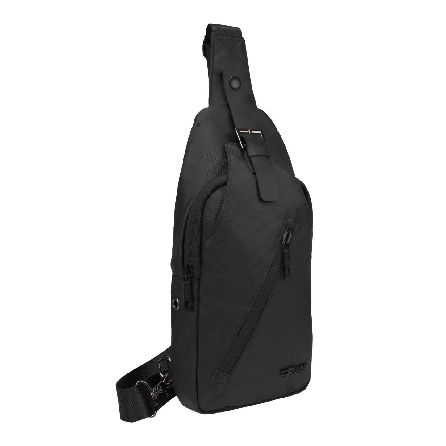 Mykanos 4L Black Crossbody Sling Soft Bag