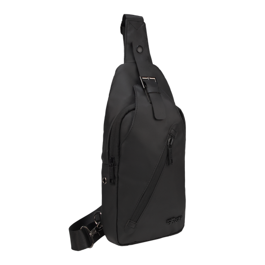 Mykanos 4L Black Crossbody Sling Soft Bag