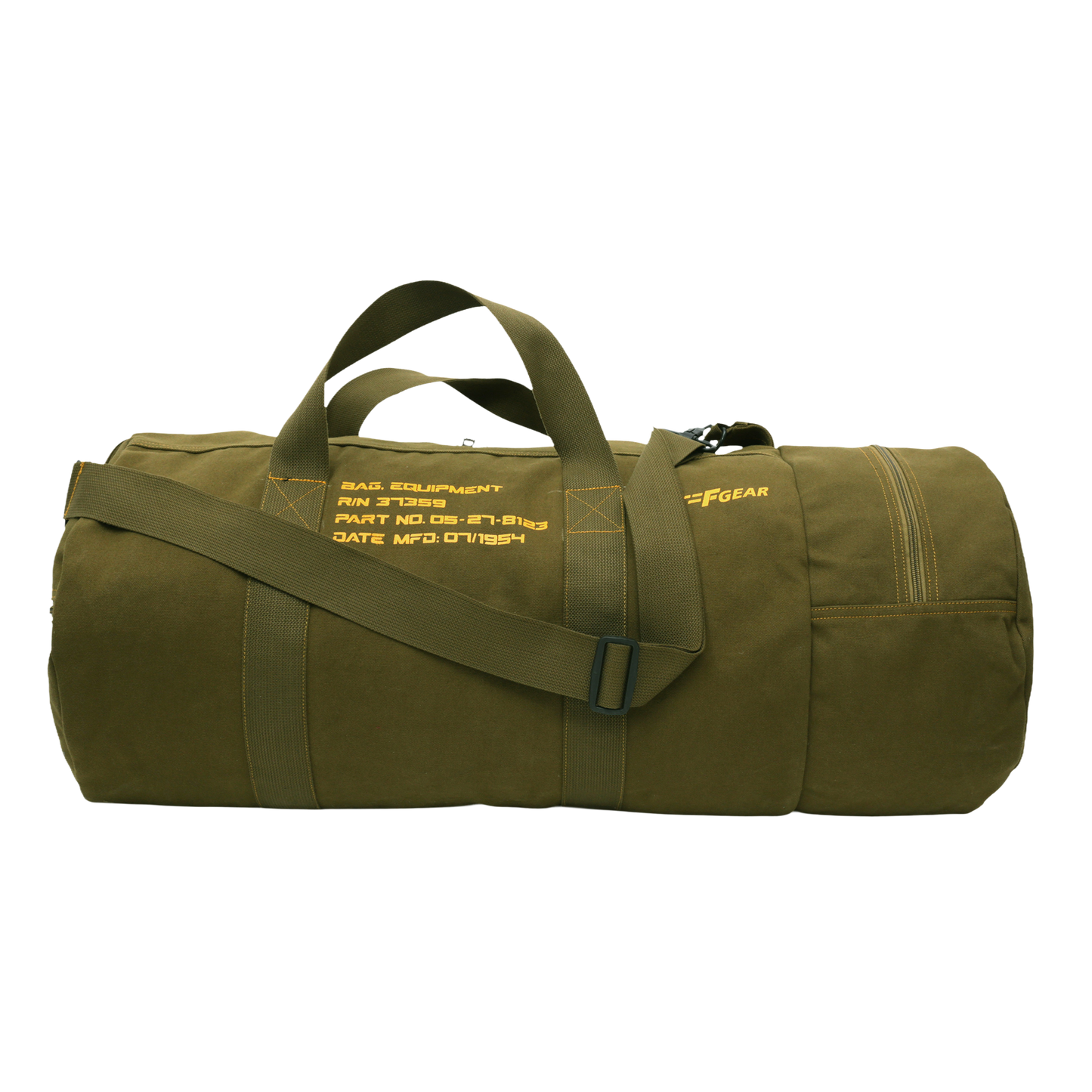Soldier 74L Canvas Olive Travel Duffle