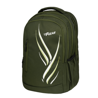 Poem 30L Army Green Backpack With Raincover