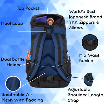 Jaunt 35L N Blue Black Rucksack