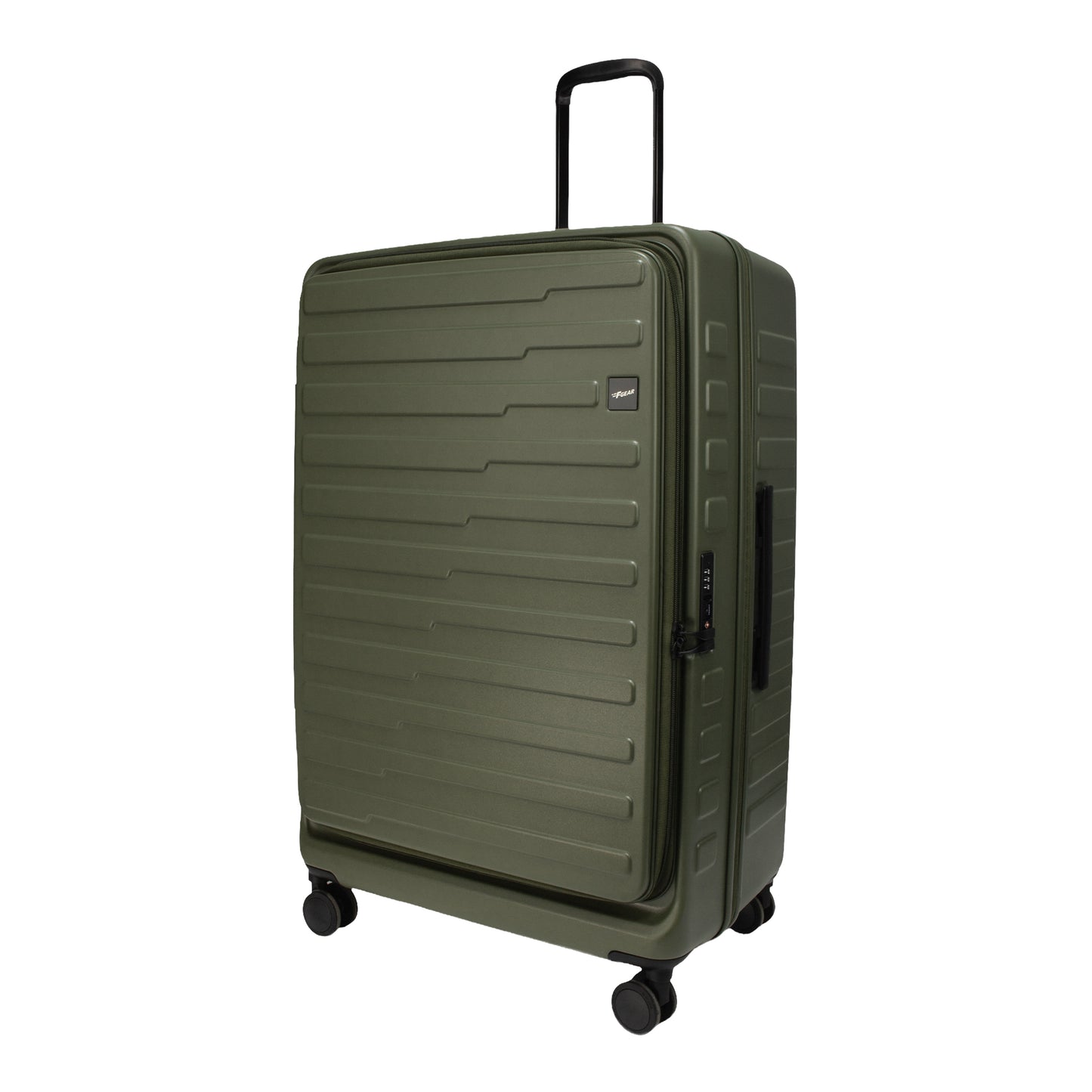 Sedona Large Army Green 79 cms Front-Opening Strolley