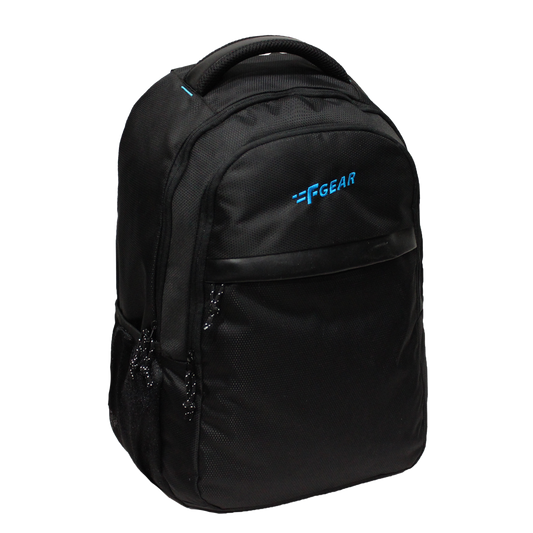 Bluechip 30L Black Laptop Backpack With Rain Cover