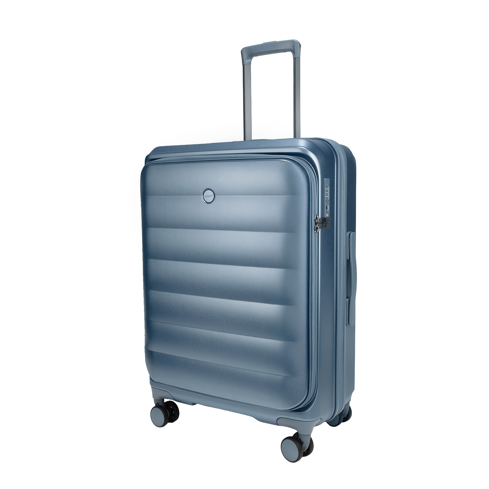 Valencia Medium Pearl Blue 65 cms Front-Opening Strolley