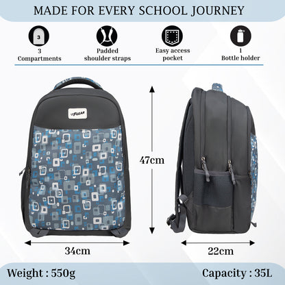 Ryto 35L Grey Backpack