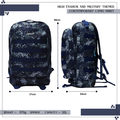 Tricoder 32L Marpat Navy Digital Camo Backpack