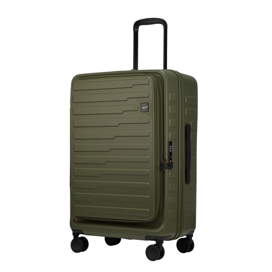 Sedona Medium Army Green 67 cms Front-Opening Strolley