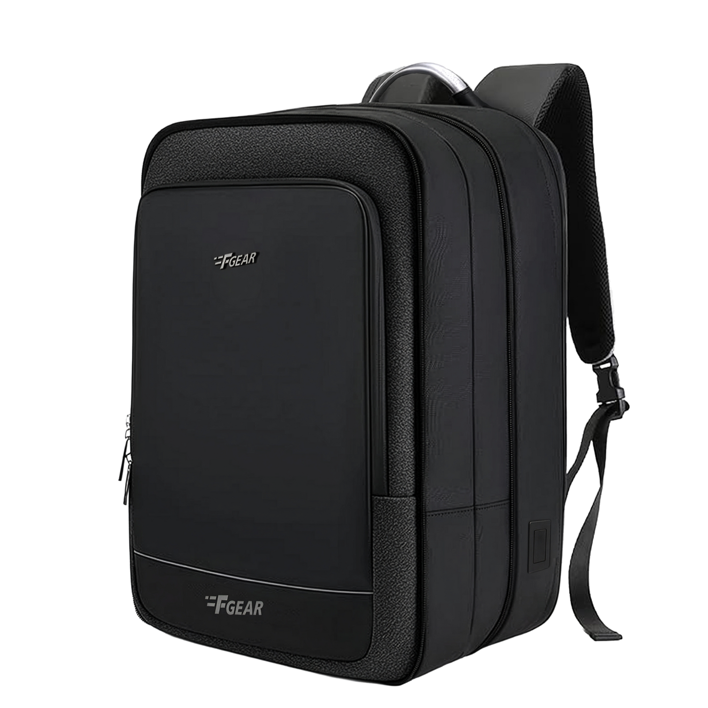 Lucerne 41L Black Tech Laptop Backpack