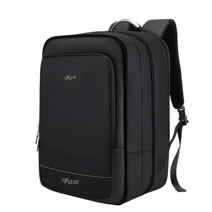 Lucerne 41L Black Tech Laptop Backpack