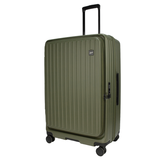 Montreal Large Army Green 76 cms Front-Opening Strolley