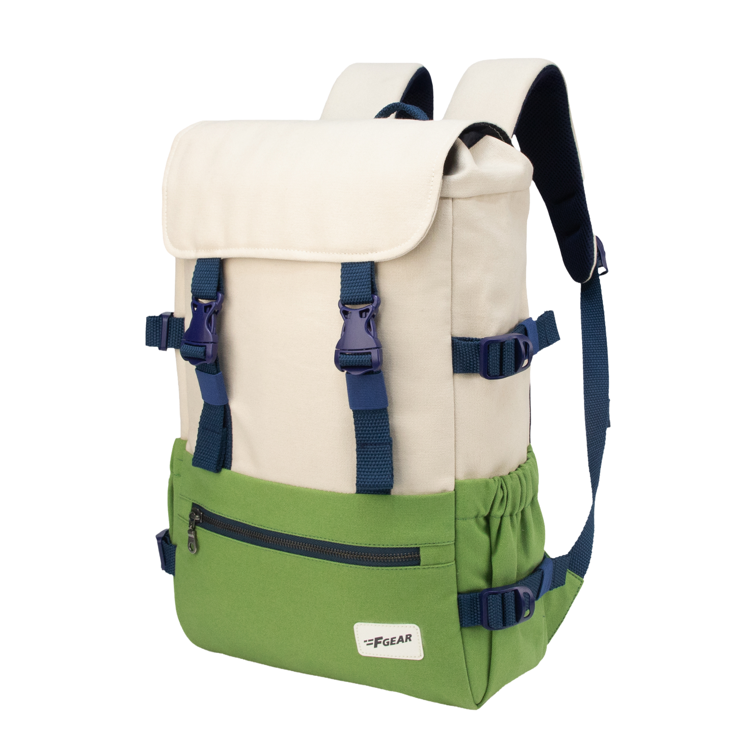 Canyon 18L Mint Green White Beige Laptop Backpack