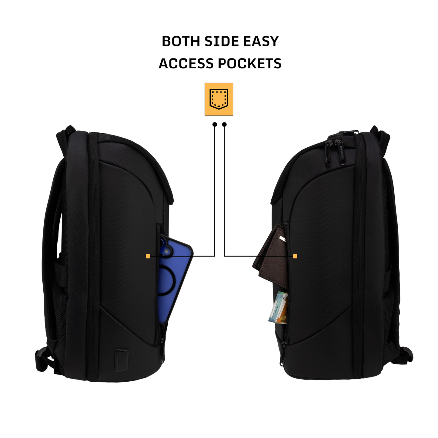 Spark 30L Black Laptop Backpack