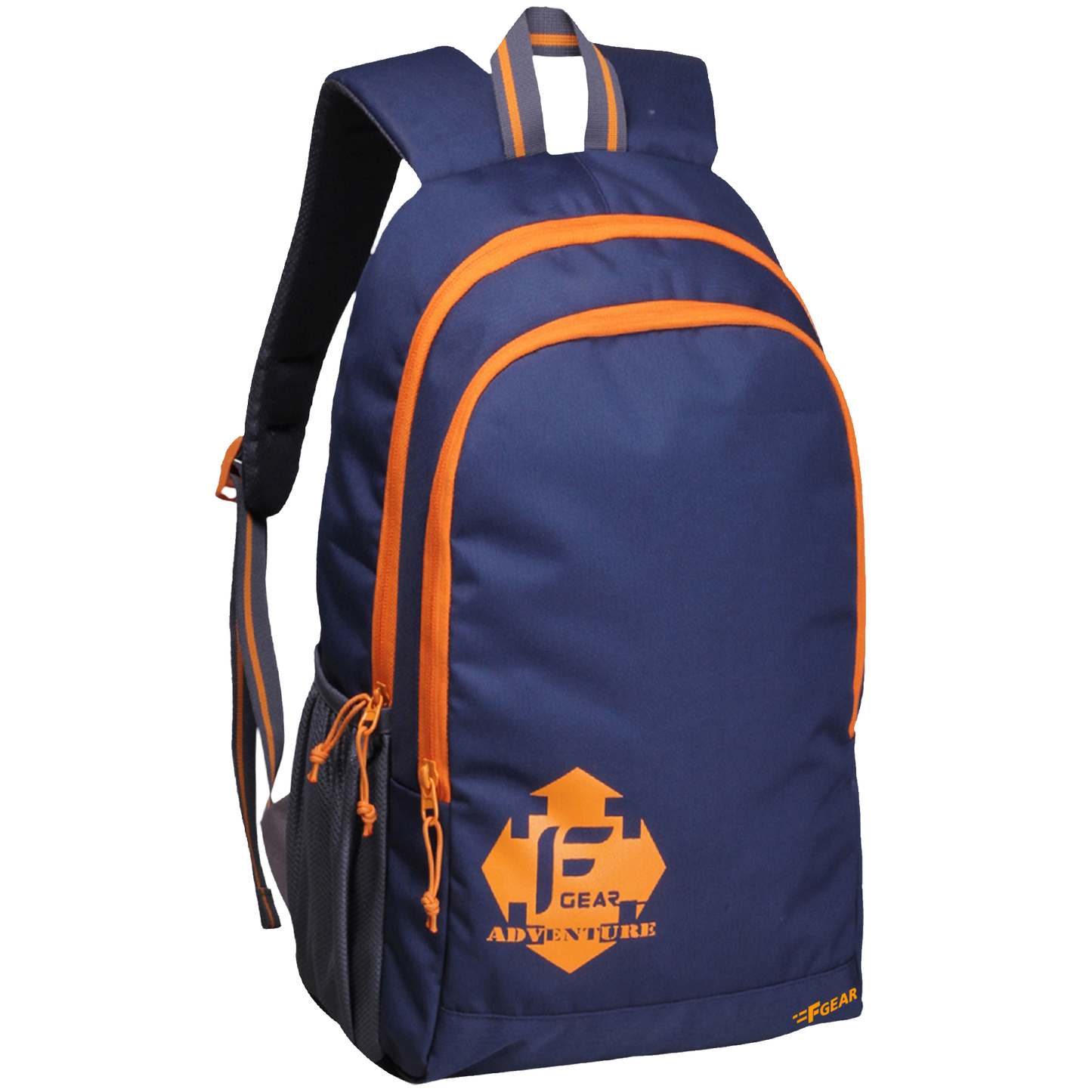 Castle 22L Navy Blue Orange Backpack