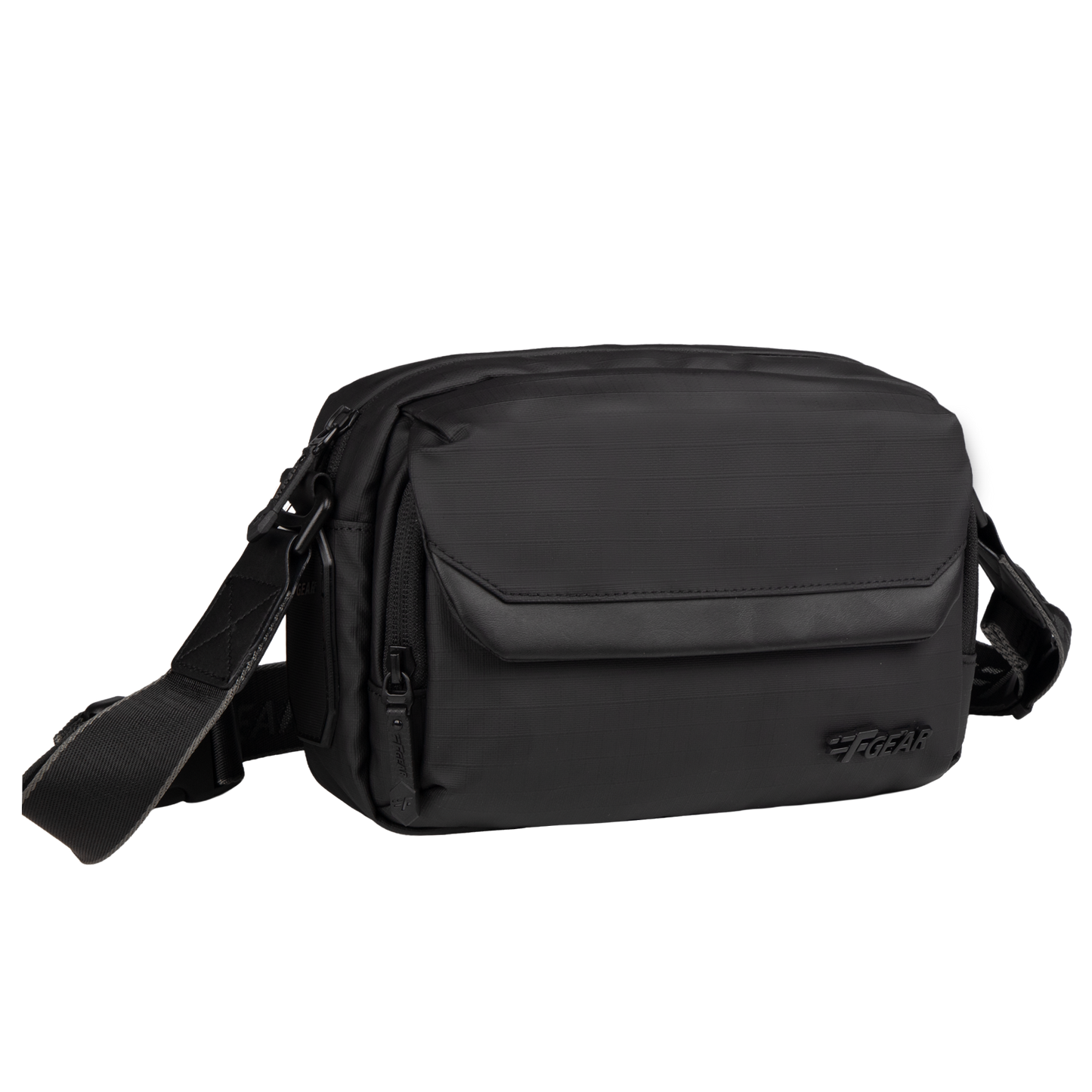 Girona 3L Black Soft Crossbody Sling Bag