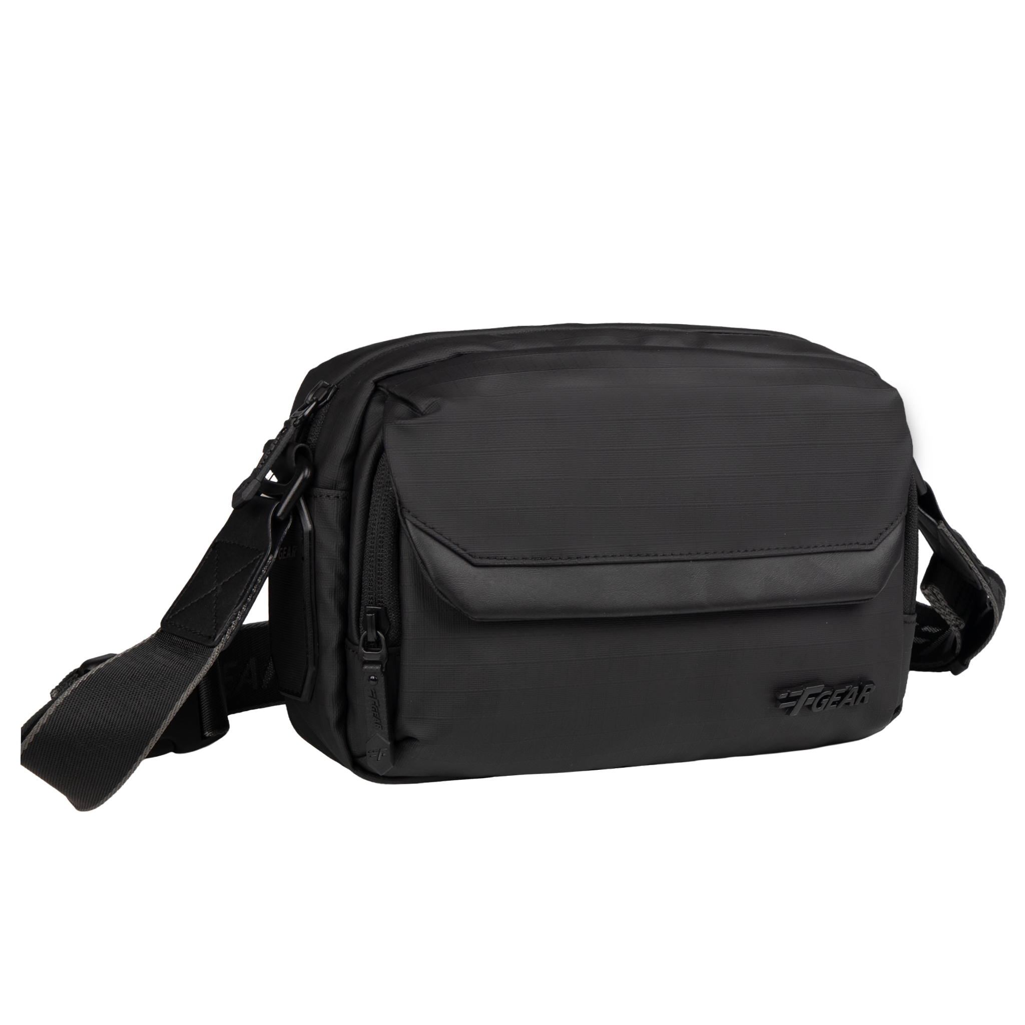 Girona 3L Black Soft Crossbody Sling Bag