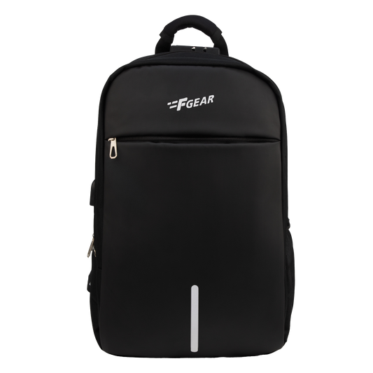 Omega 25L Black Laptop Backpack