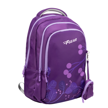Century Dark Purple 27L Laptop with Raincover