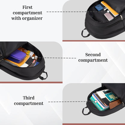 Polaris 37L Black Backpack