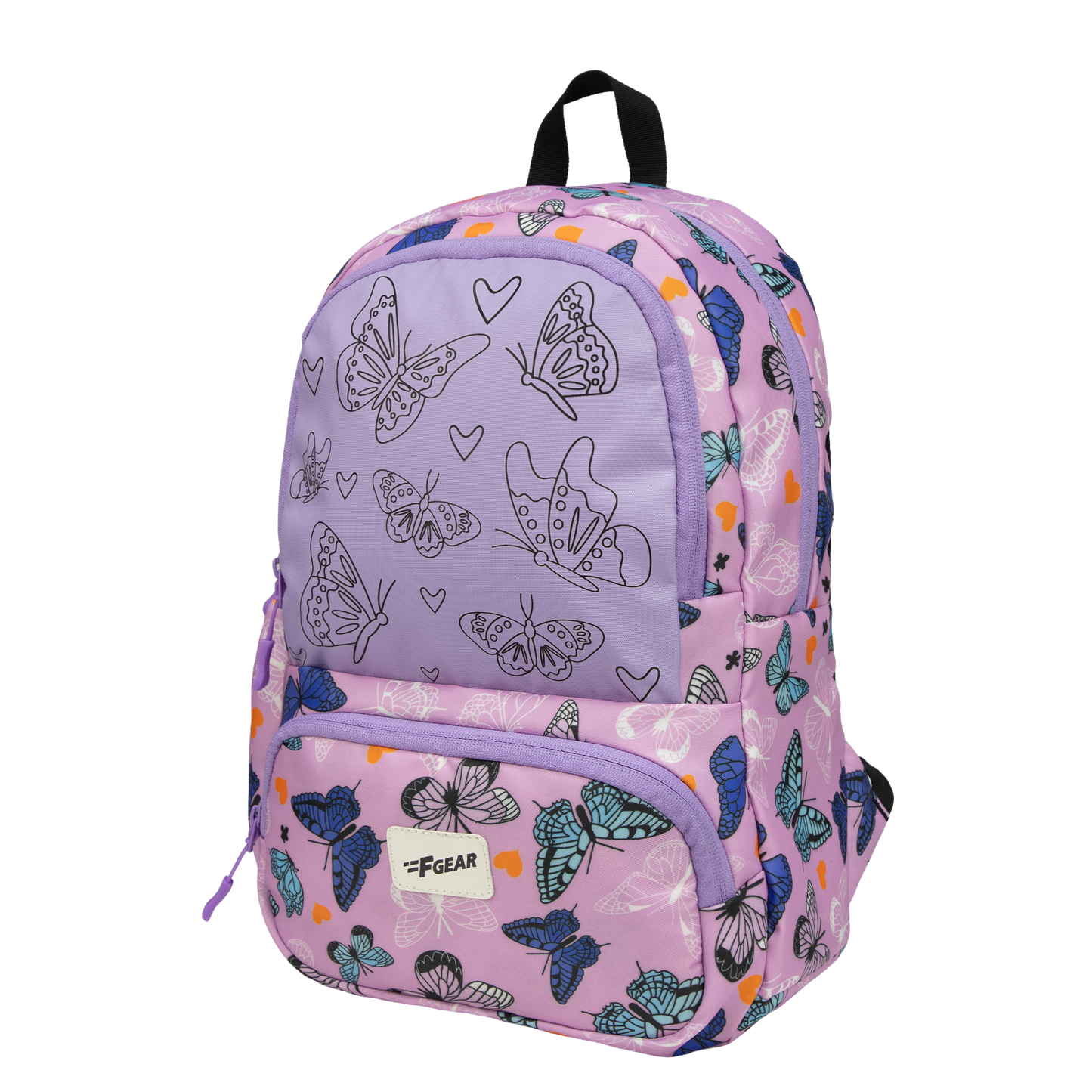 Colour Buddy 12L Lavender Butterfly Backpack