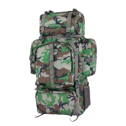 Military Neutron 50L Woodland A Camo Rucksack