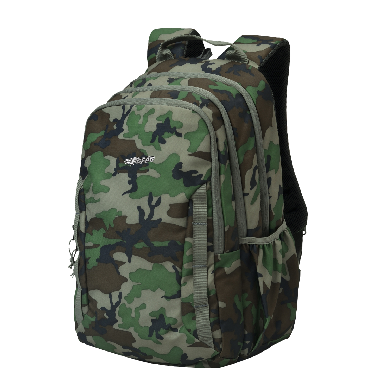 F Gear Raider 30 L Woodland A Camo Backpack with Rain Cover