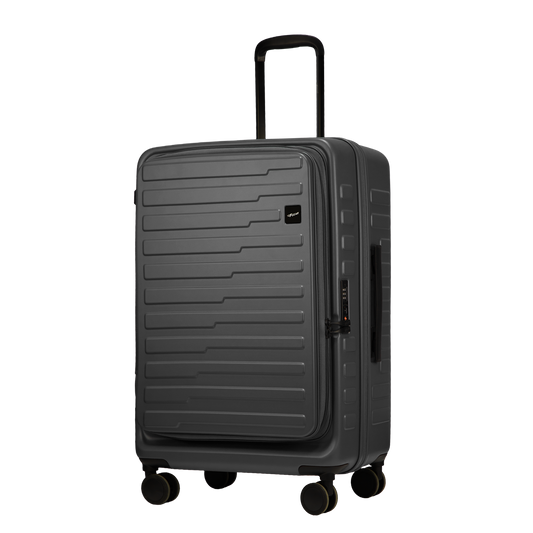 Sedona Medium Steel Grey 67 cms Front-Opening Strolley