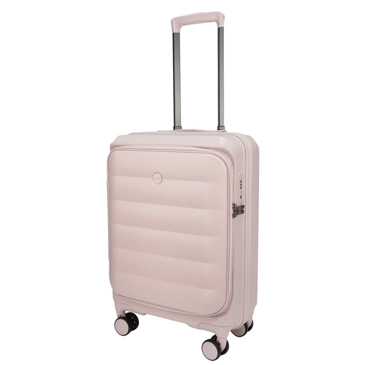 Valencia Small Silk Rose 54 cms Front-Opening Cabin Strolley