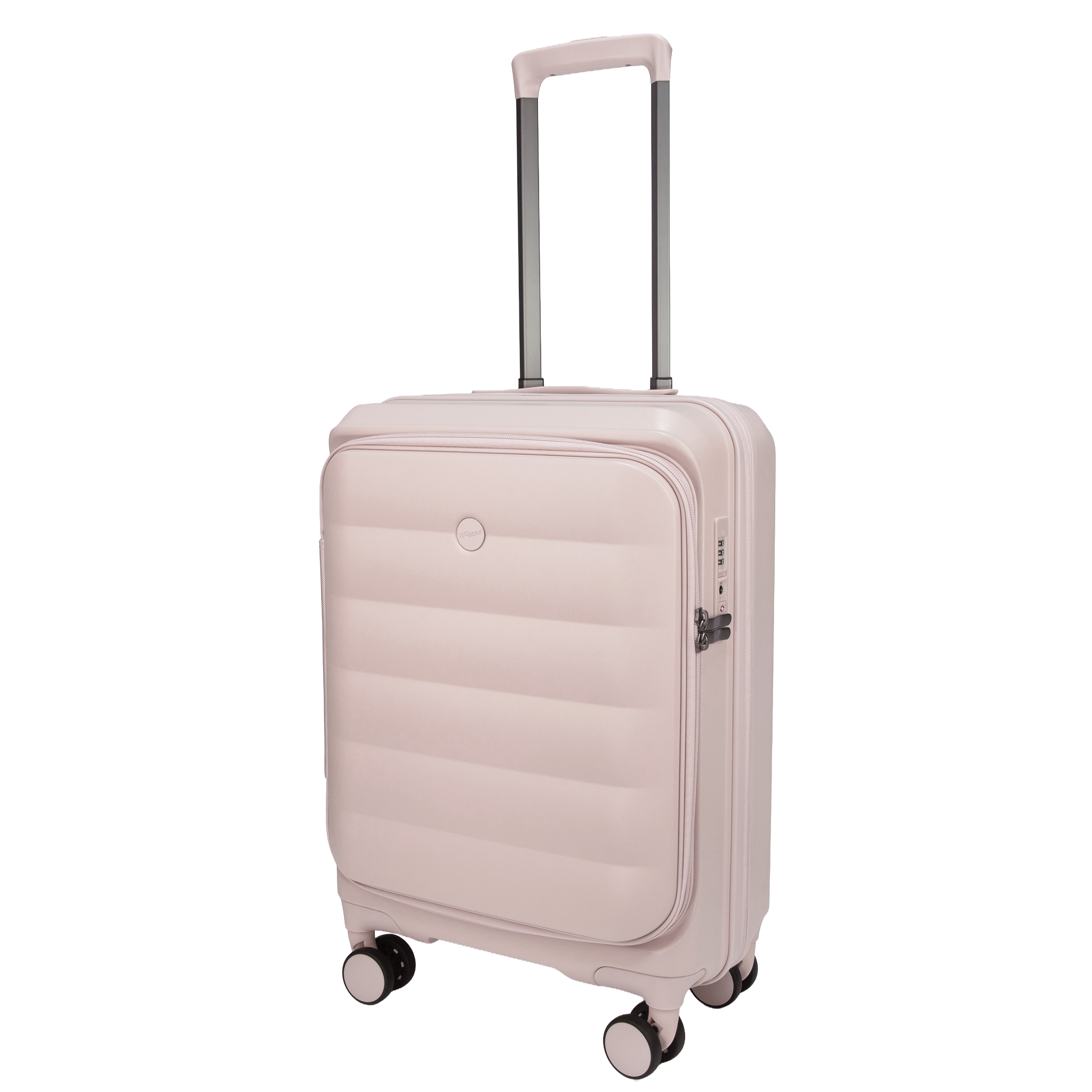 Valencia Small Silk Rose 54 cms Front-Opening Cabin Strolley