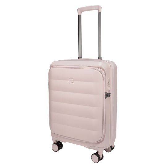Valencia Small Silk Rose 54 cms Front-Opening Cabin Strolley