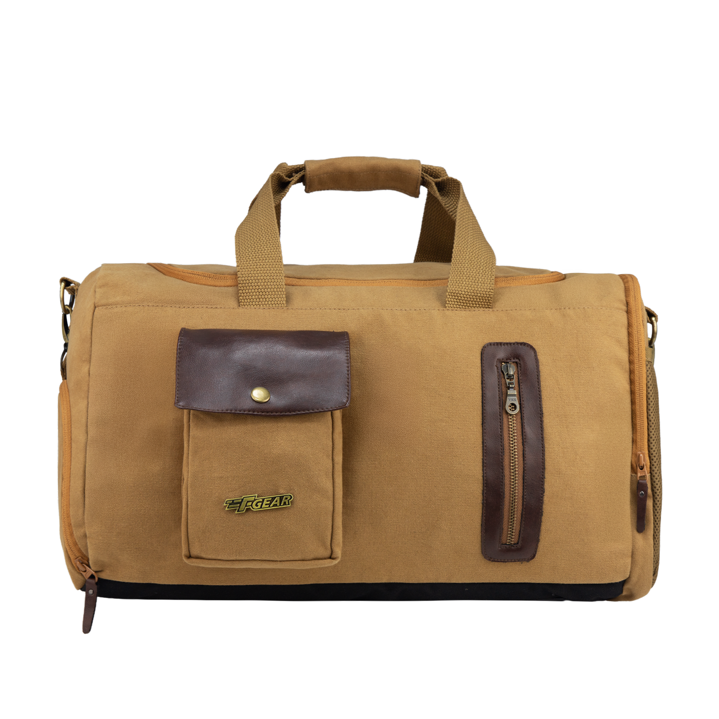 Cairo 38L Canvas Khaki Duffle Bag