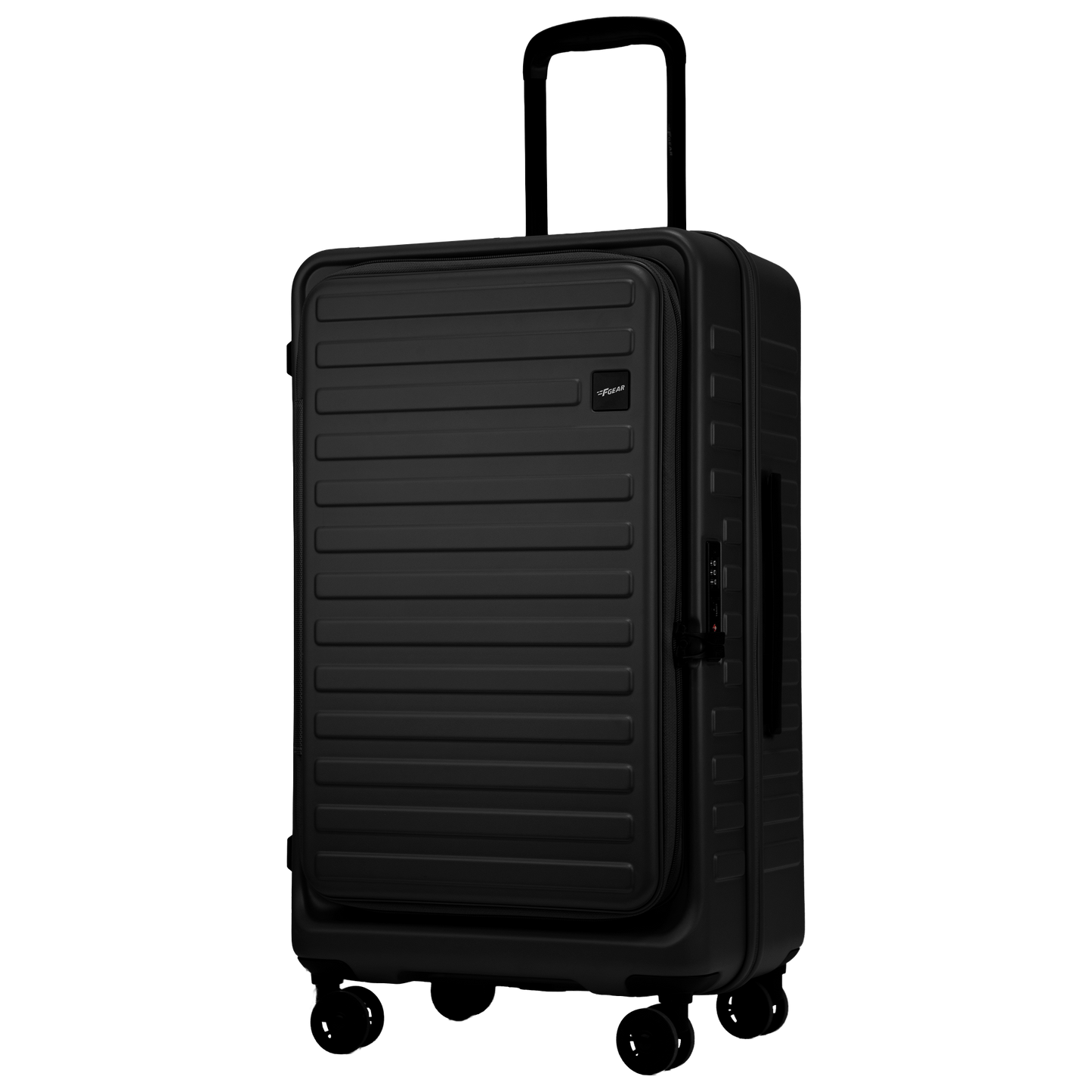 Windsor Black 68 cms Medium Front Opening Trunk-Style Check-in Strolley with Expander