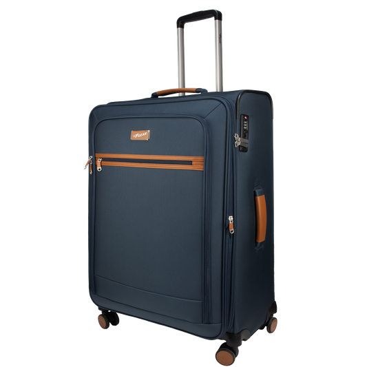 F Gear SoftAir Medium Navy Check-in Suitcase