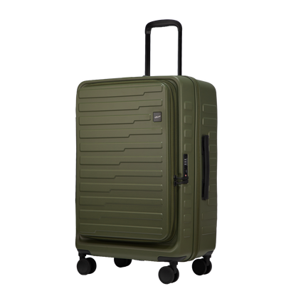 Sedona Medium Army Green 67 cms Front-Opening Strolley