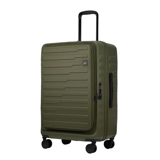 Sedona Medium Army Green 67 cms Front-Opening Strolley