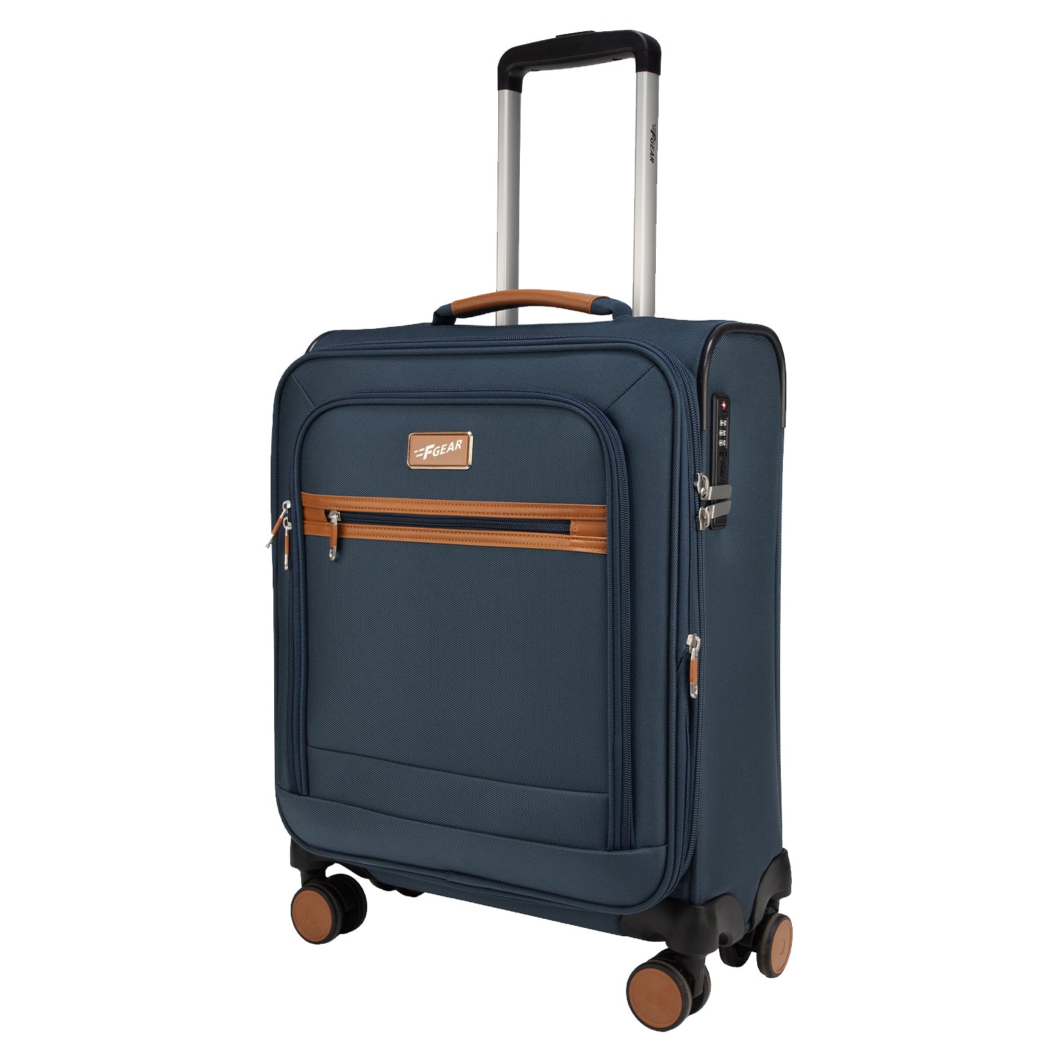 F Gear SoftAir Small Navy Cabin Suitcase