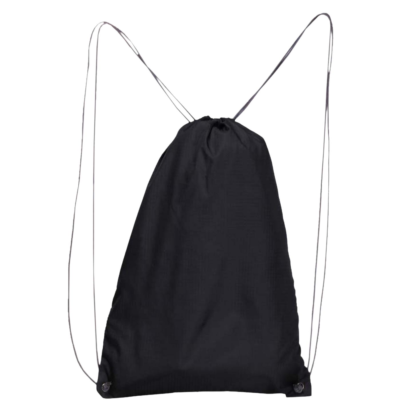 String 13L Black Drawstring Bag