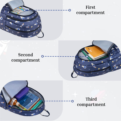 Cosmo Astronaut 23L School Backpack