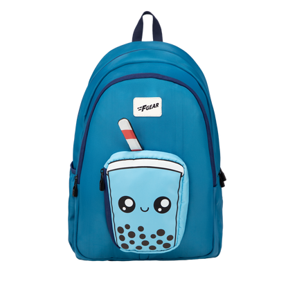 Cocoa Boba Aqua Blue Backpack