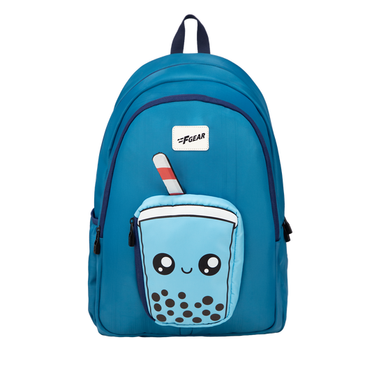 Cocoa Boba Aqua Blue Backpack