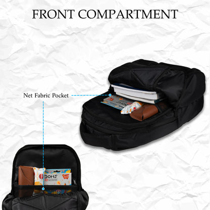 Helicon 30L Black Laptop Backpack