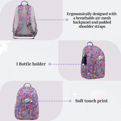 Cosmo Smile 23L School Backpack