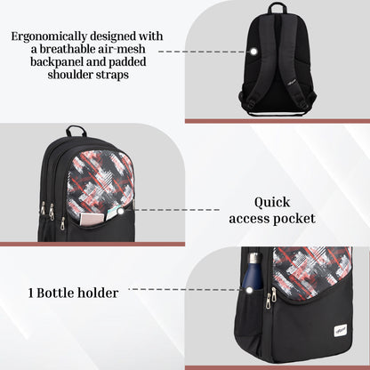 Polaris 37L Black Backpack