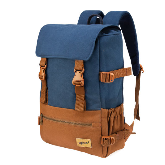 Canyon 18L Navy Chestnut Laptop Backpack