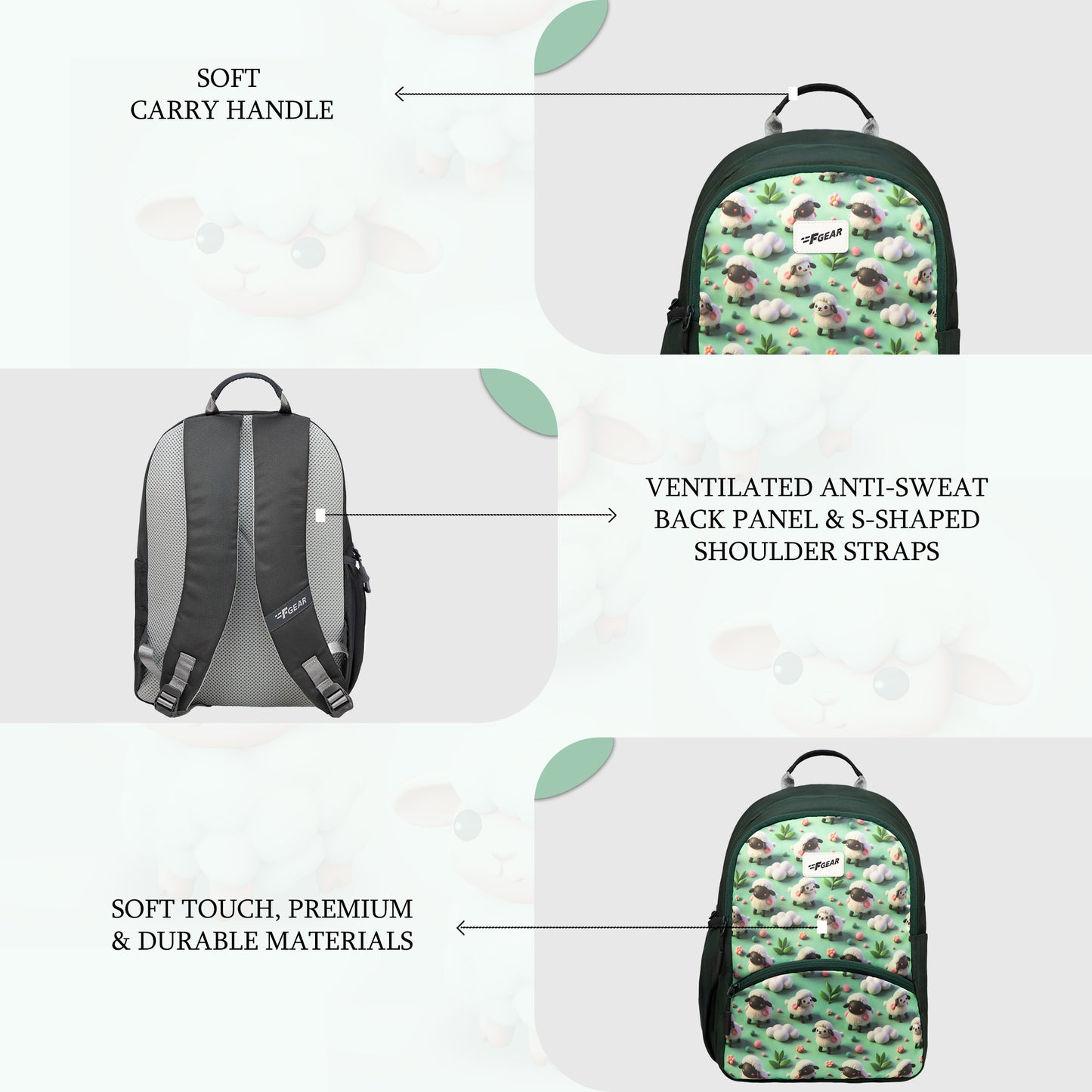 Brio M 15L Shaun Spruce Backpack