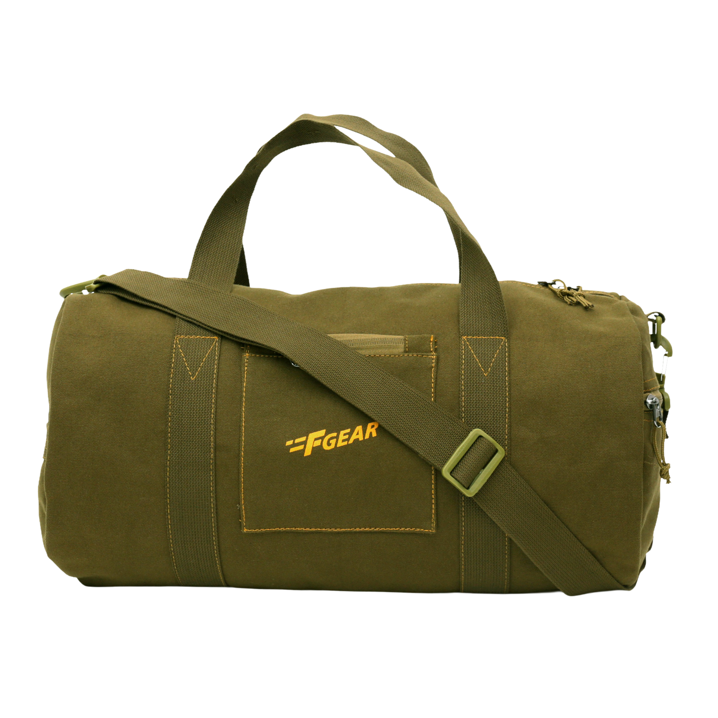 Army 30L Canvas Olive Gym Bag