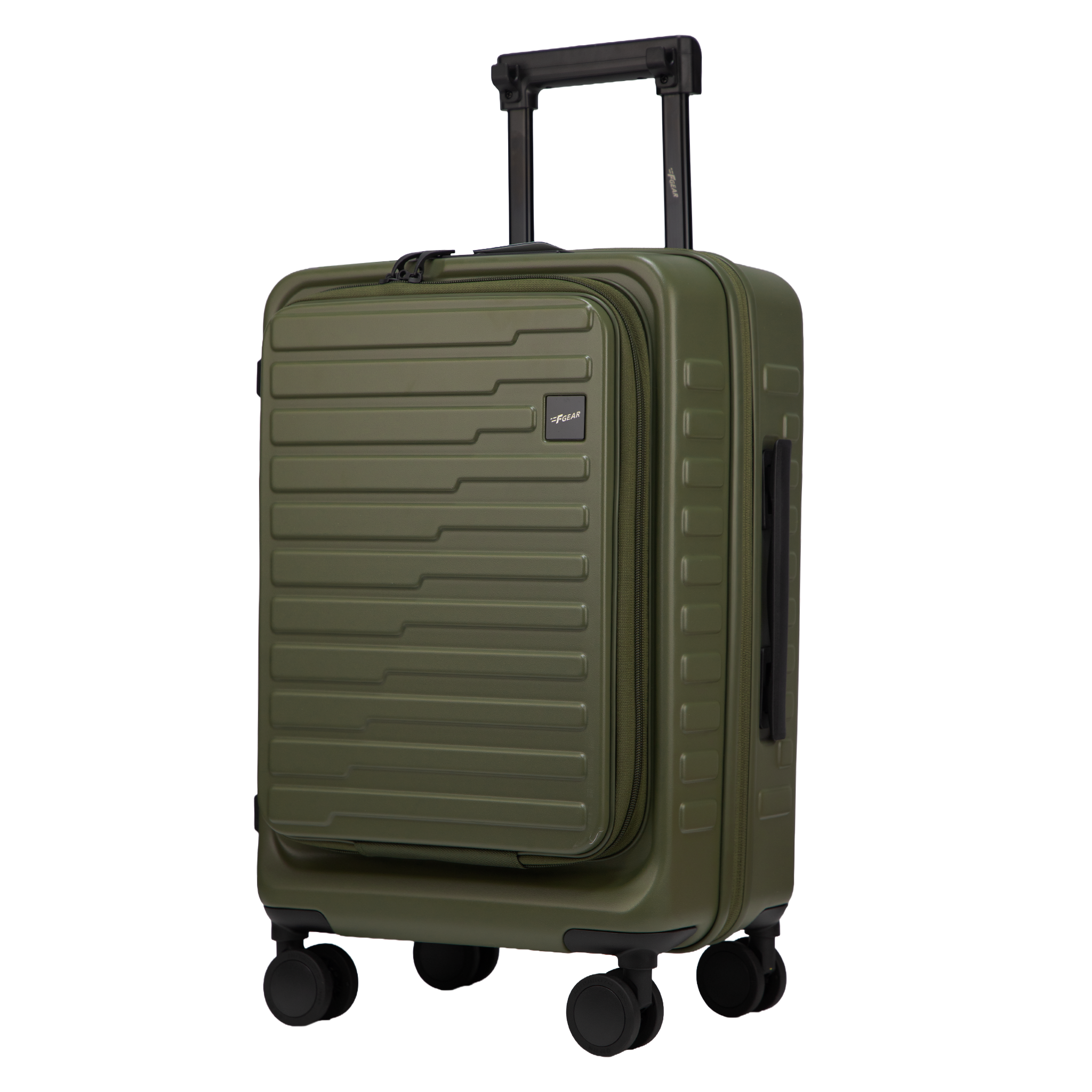 Sedona Small Cabin Pro Army Green 55 cms Front-Opening Strolley