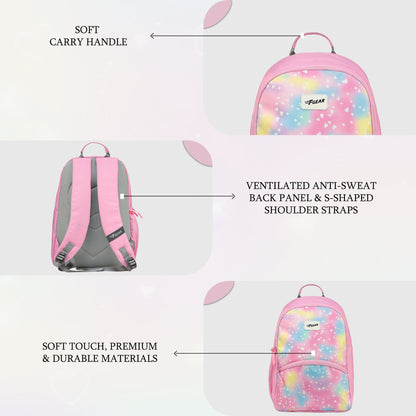 Brio L 17L Candy Sky Pink Backpack