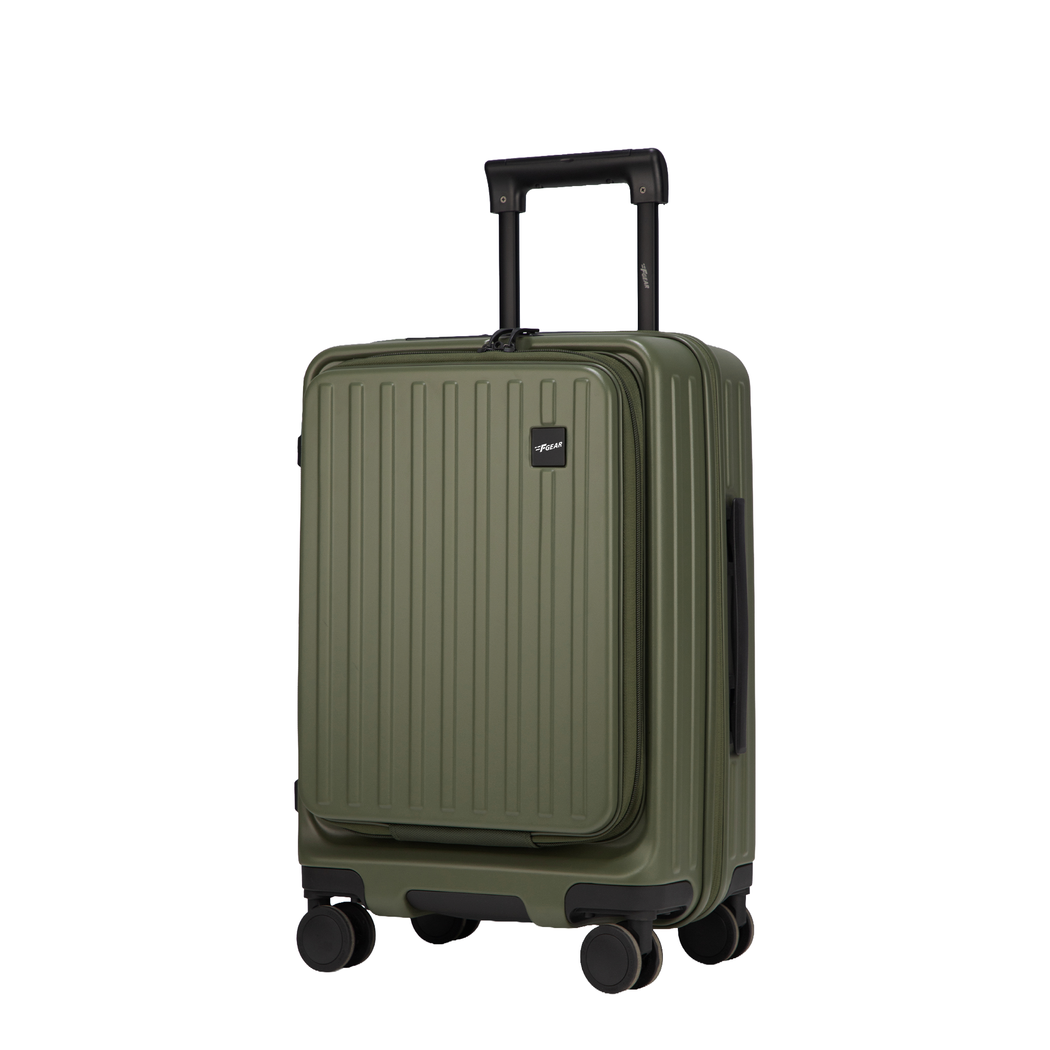 Montreal Small Cabin Pro Army Green 54 cms Front-Opening Strolley