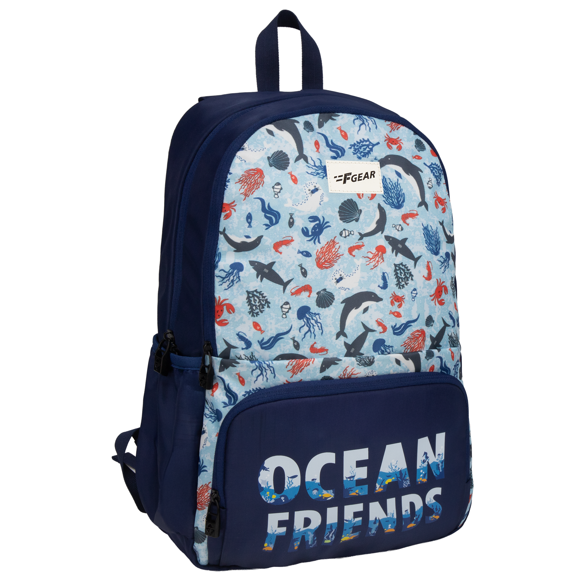 Playcraft  19L Blue Ocean Friends Backpack Backpack
