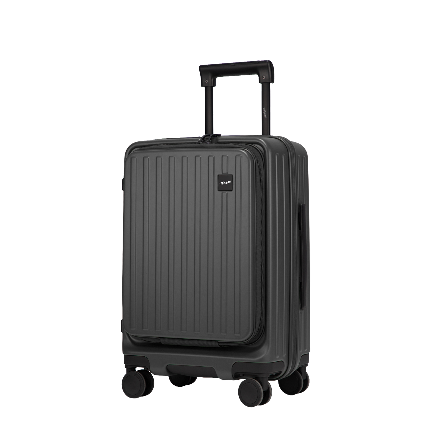 Montreal Small Cabin Pro Steel Grey 54 cms Front-Opening Strolley